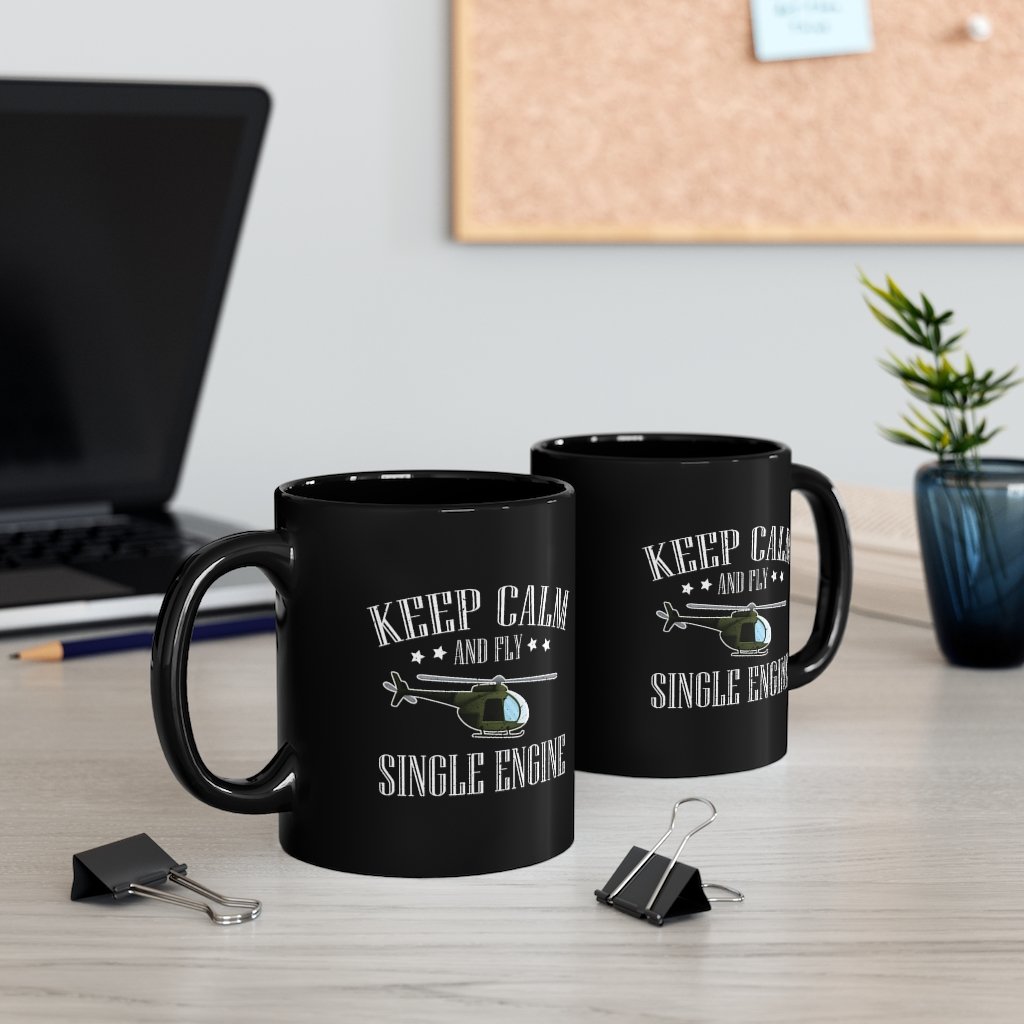 KEEP CALM SINGLE ENGLINE DESIGNED - MUG Printify