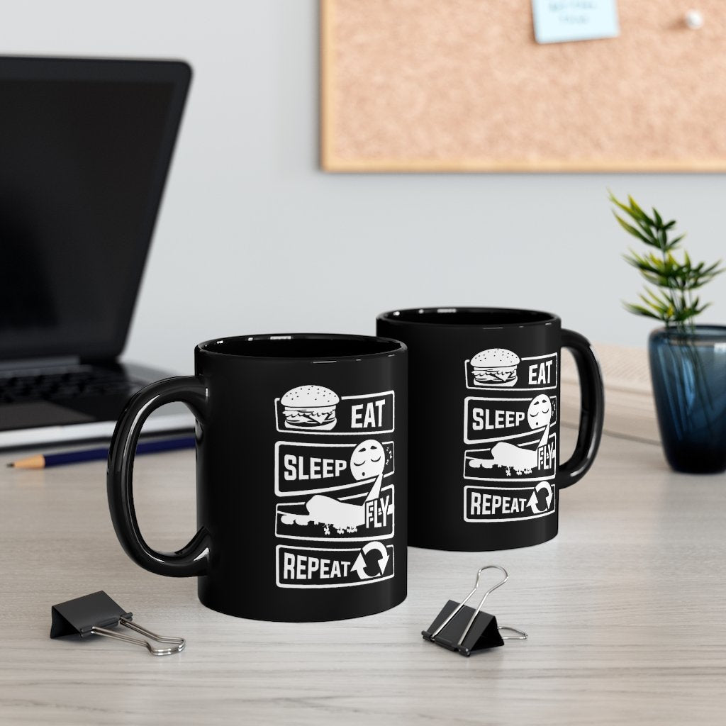 AIRCRAFT DESIGNED - MUG Printify