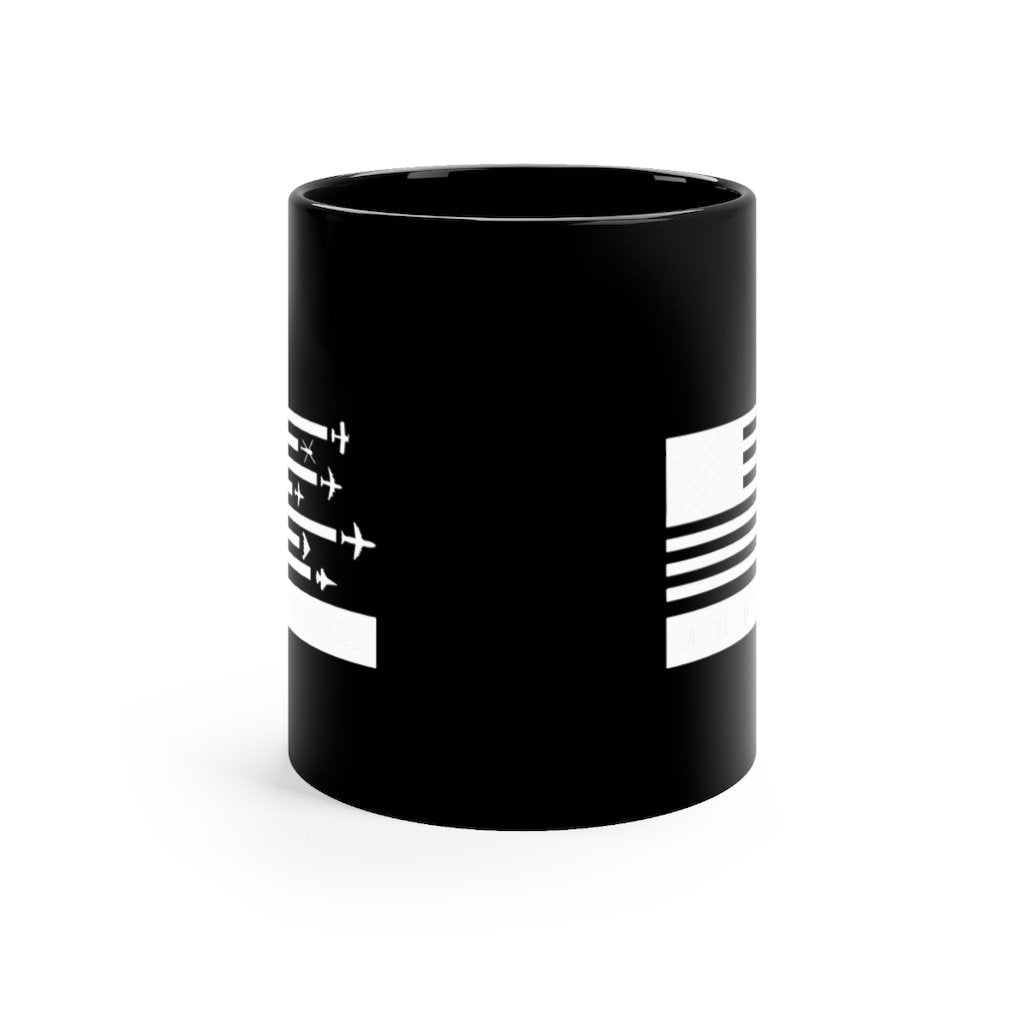 AIRCRAFT HEARTBEAT DESIGNED - MUG Printify