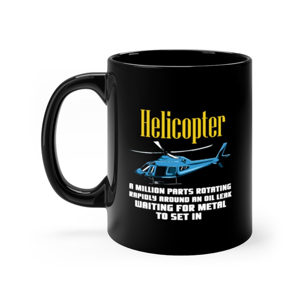 HELICOPTER DESIGNED - MUG Printify