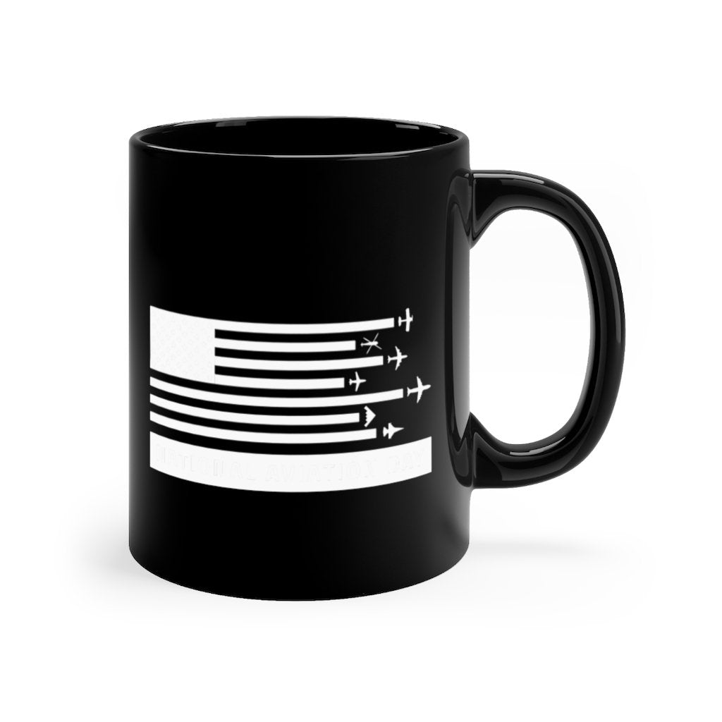 AIRCRAFT HEARTBEAT DESIGNED - MUG Printify