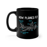 Thumbnail for HOW PLANES FLY DESIGNED - MUG Printify