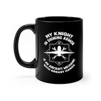 Thumbnail for MY KNIGHT IN SHNING ARMOR DESIGNED - MUG Printify