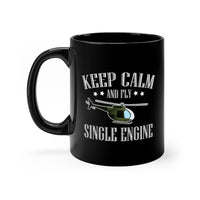 Thumbnail for KEEP CALM SINGLE ENGLINE DESIGNED - MUG Printify