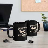 Thumbnail for EDUCATION FLYING  DESIGNED - MUG Printify