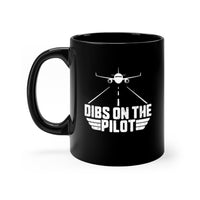 Thumbnail for DIBS ON THE PILOT RUNNING  DESIGNED - MUG Printify