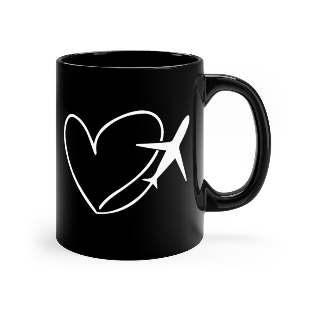 AIRCRAFT LOVE DESIGNED - MUG Printify