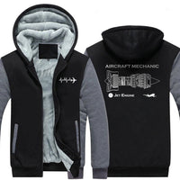 Thumbnail for AIRCRAFT MECHANIC DESIGNED ZIPPER SWEATER THE AV8R