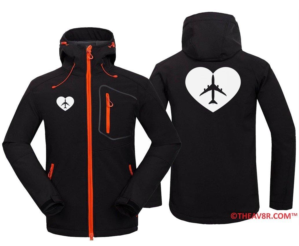 AIRPLANE LOVE DESIGNED HOODIE THE AV8R