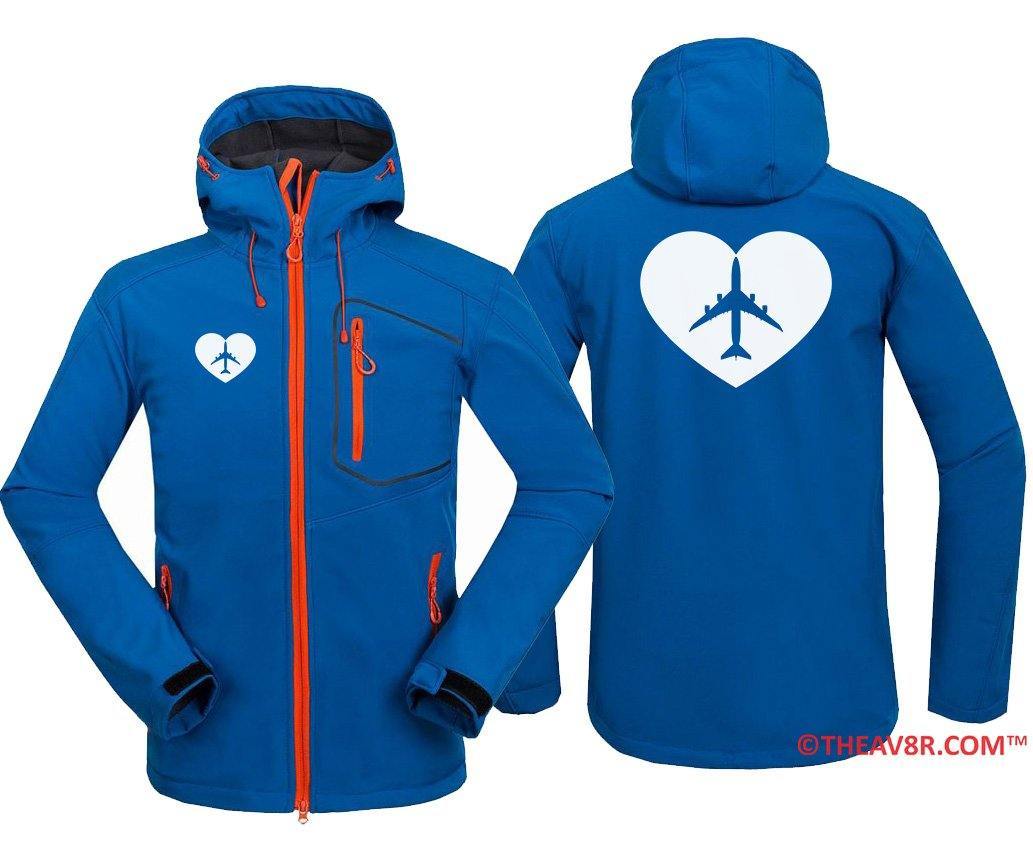 AIRPLANE LOVE DESIGNED HOODIE THE AV8R