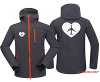 Thumbnail for AIRPLANE LOVE DESIGNED HOODIE THE AV8R