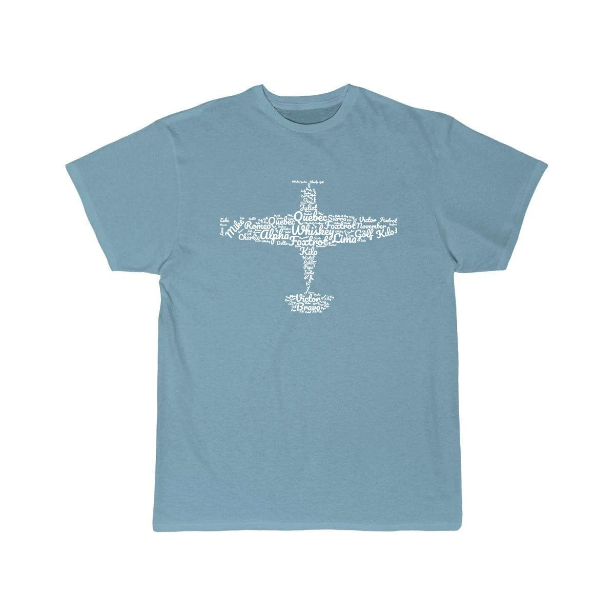 AIRPLANE PHONETIC ALPHABET DESIGNED T-SHIRT THE AV8R