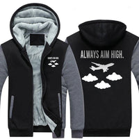 Thumbnail for ALWAYS AIM HIGH ZIPPER SWEATER THE AV8R