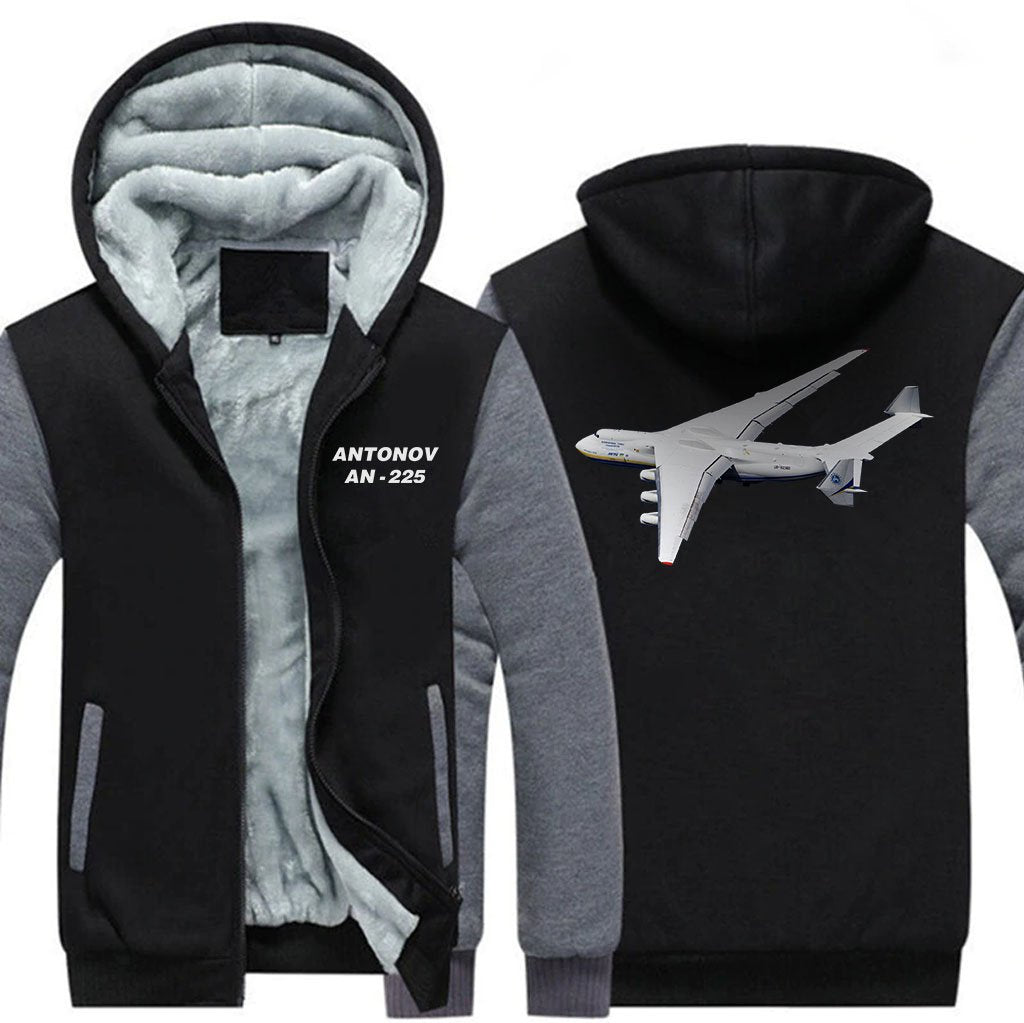 ANTONOV AN-225 DESIGNED ZIPPER SWEATER THE AV8R