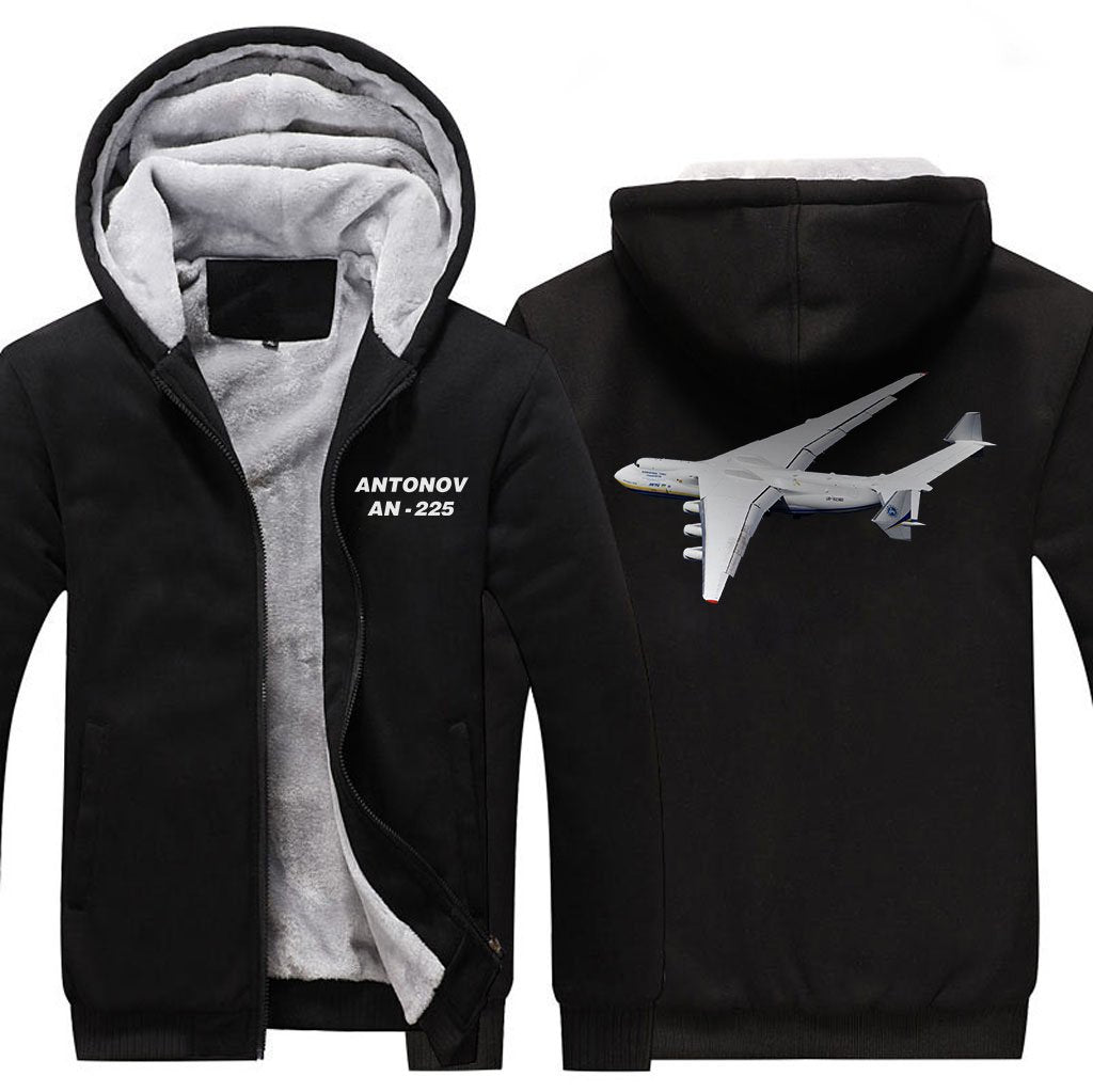 ANTONOV AN-225 DESIGNED ZIPPER SWEATER THE AV8R