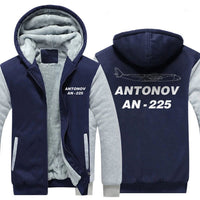 Thumbnail for ANTONOV AN-225 DESIGNED ZIPPER SWEATER THE AV8R