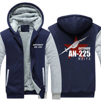 Thumbnail for ANTONOV AN-225 DESIGNED ZIPPER SWEATER THE AV8R