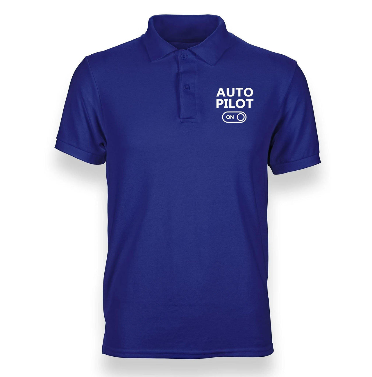 AUTO PILOT ON POLO SHIRT THE AV8R