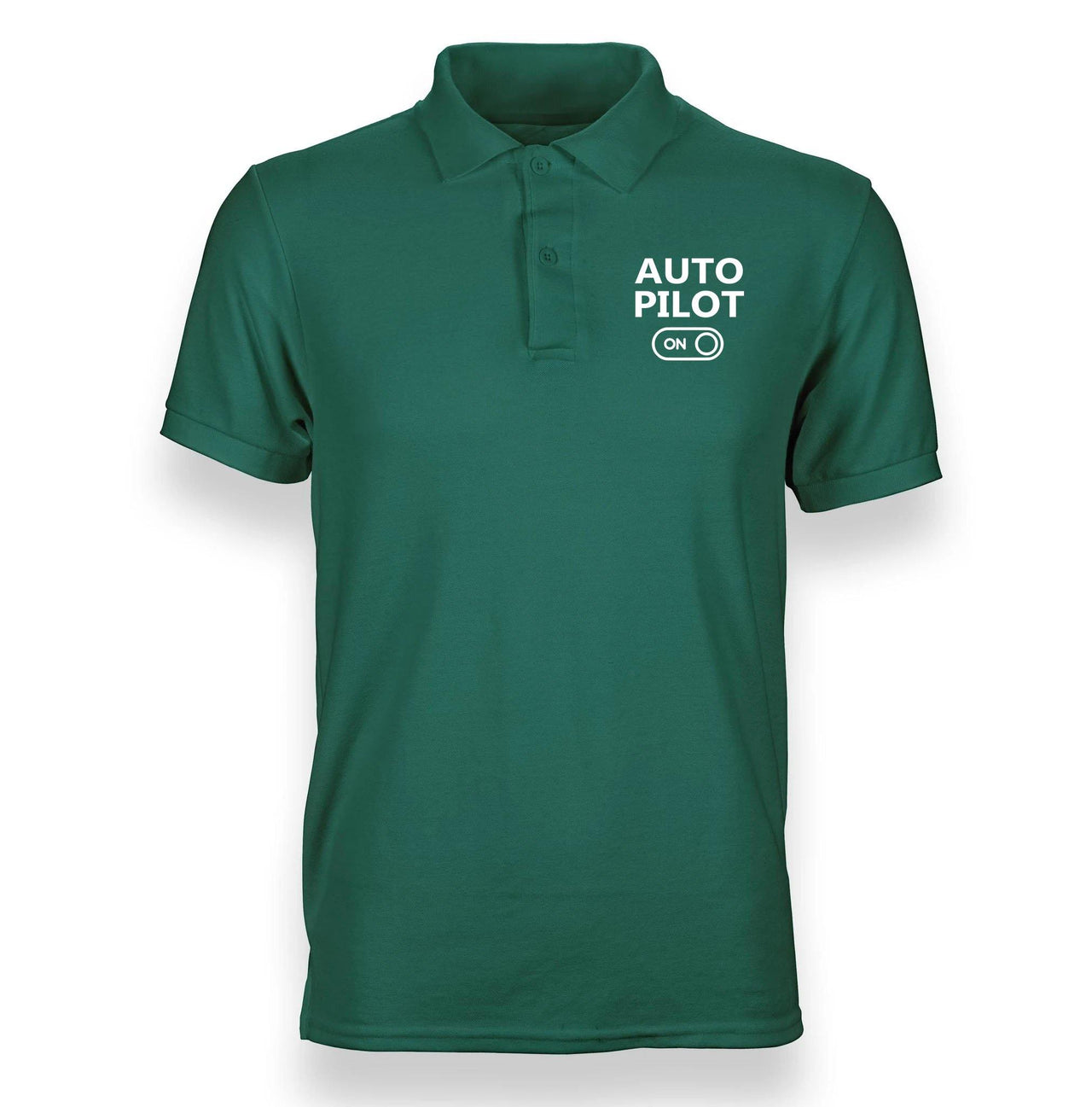 AUTO PILOT ON POLO SHIRT THE AV8R