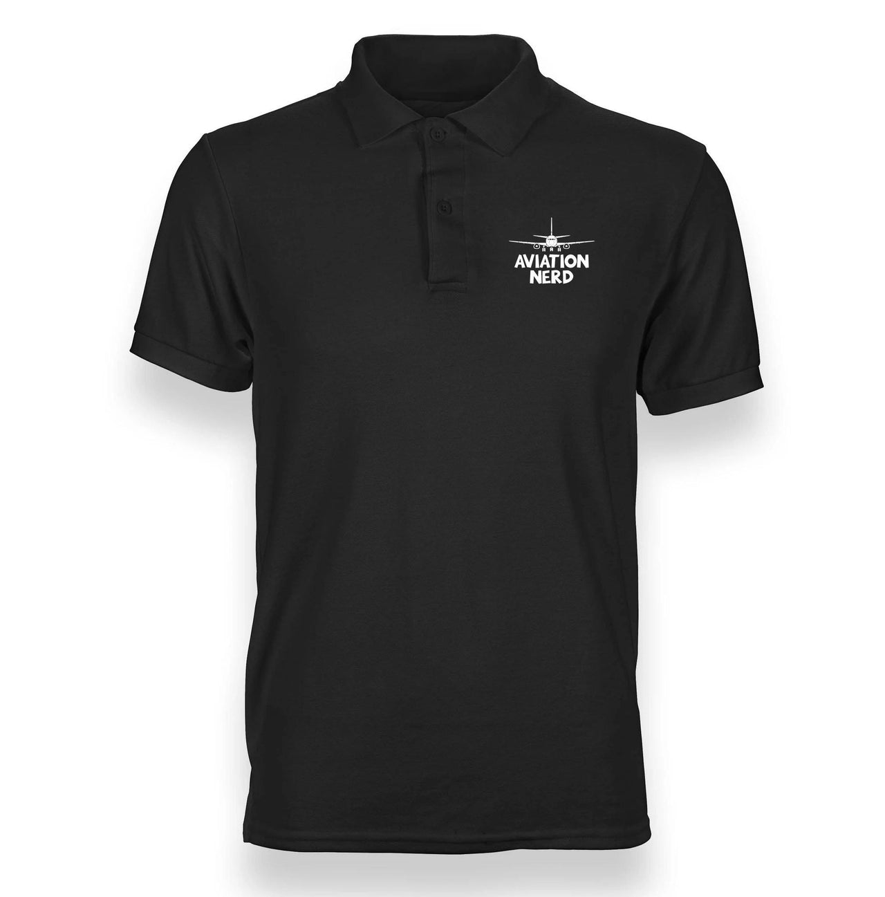 AVIATIN NERD POLO SHIRT THE AV8R