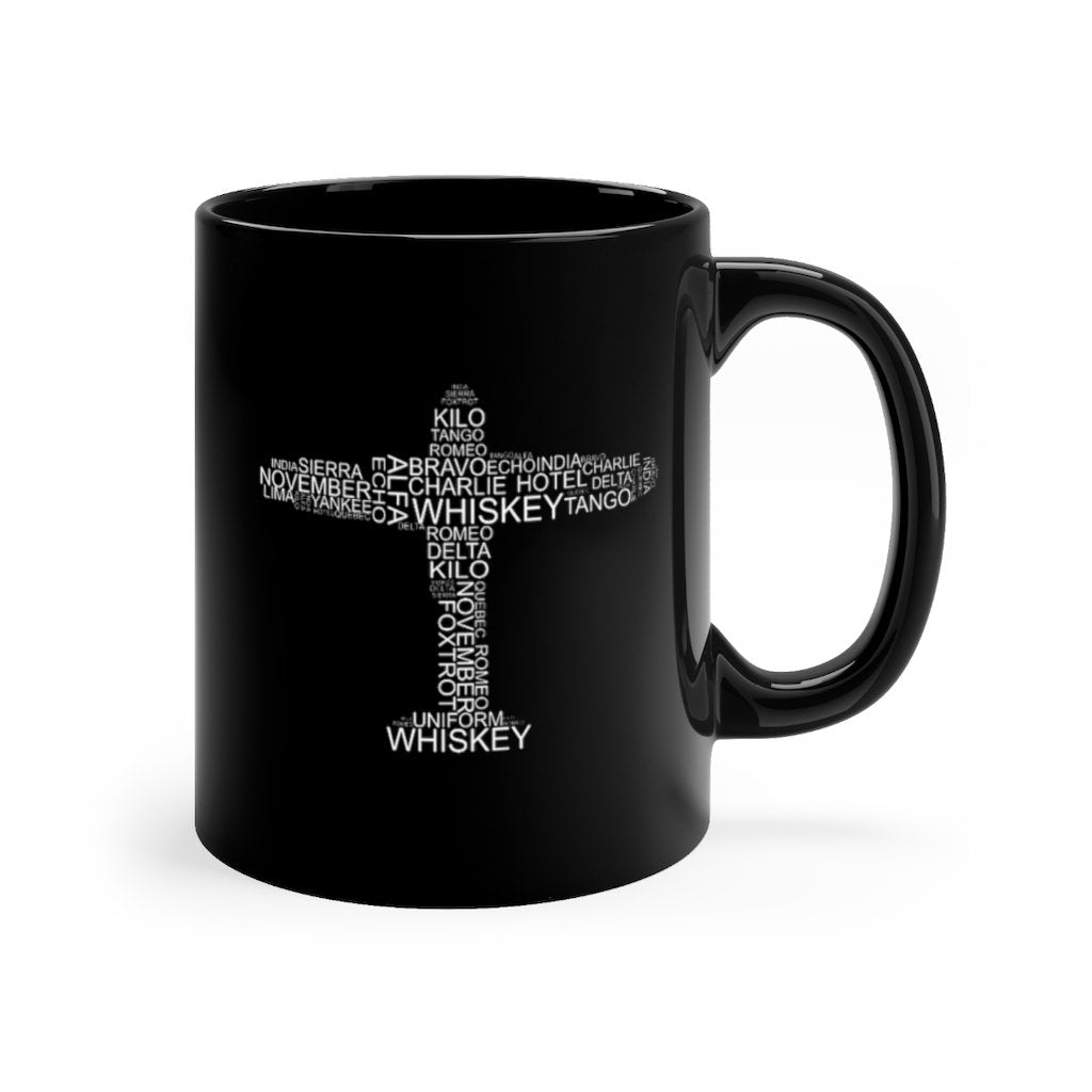 AVIATION PHONETIC DESIGNED - MUG Printify