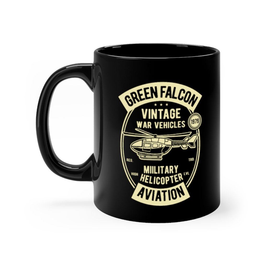 GREEN FALCON AVIATION DESIGNED - MUG Printify