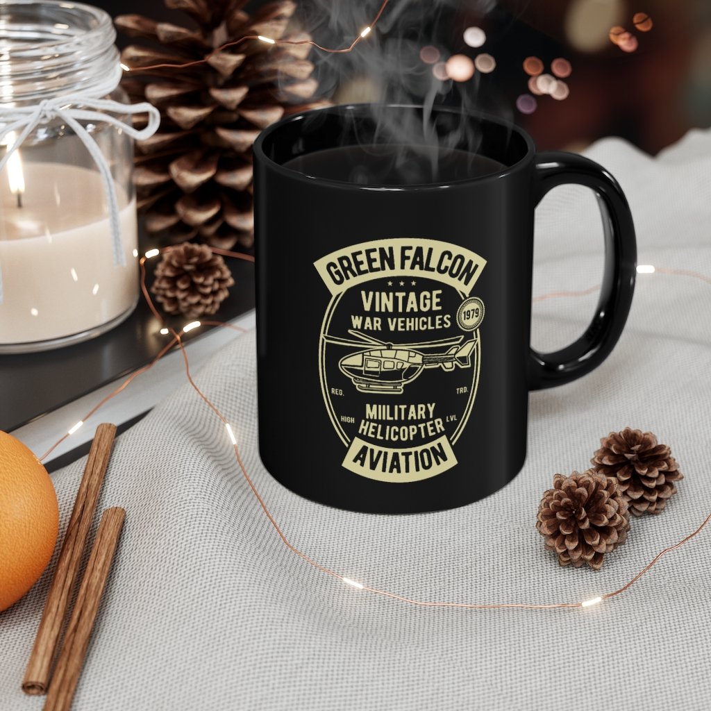 GREEN FALCON AVIATION DESIGNED - MUG Printify