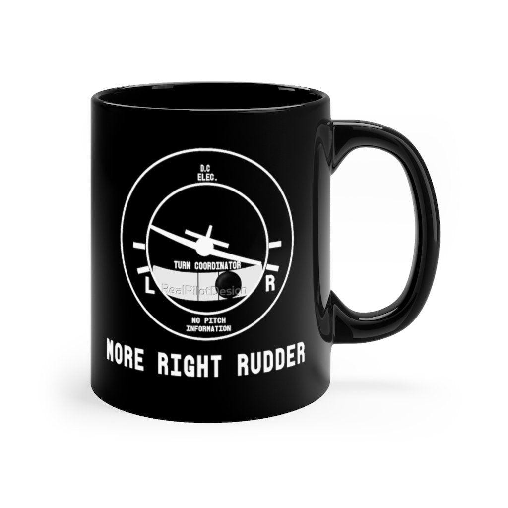 MORE RIGHT RUDDER DESIGNED - MUG Printify