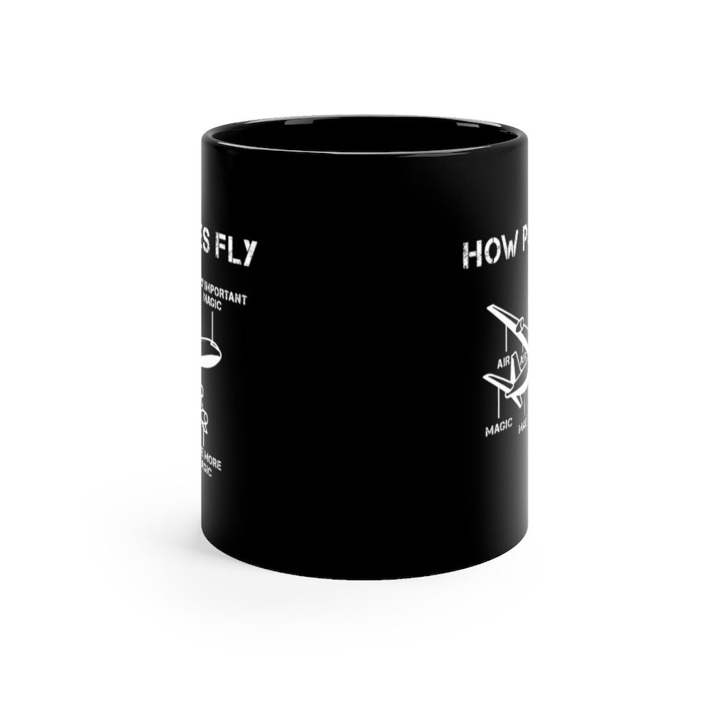 HOW PLANES FLY DESIGNED - MUG Printify