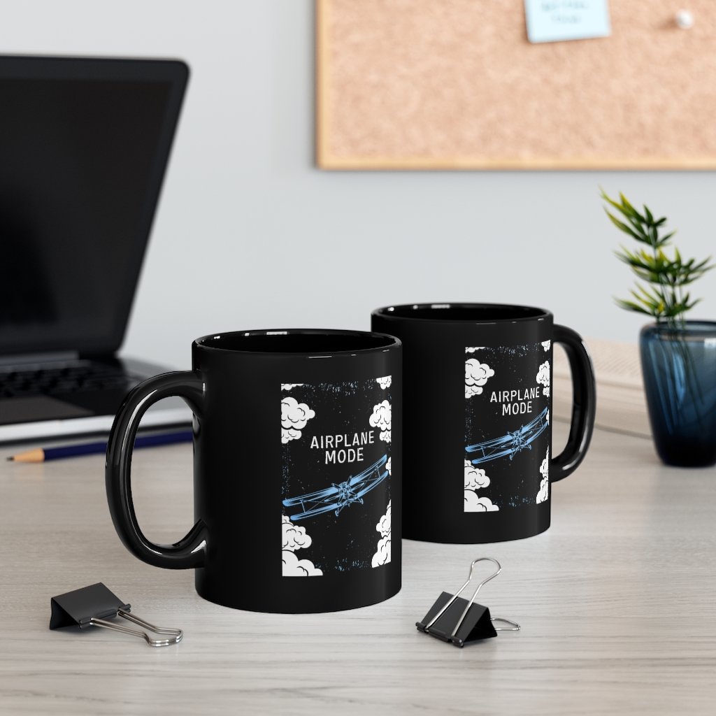 AIRPLANE MODE DESIGNED - MUG Printify