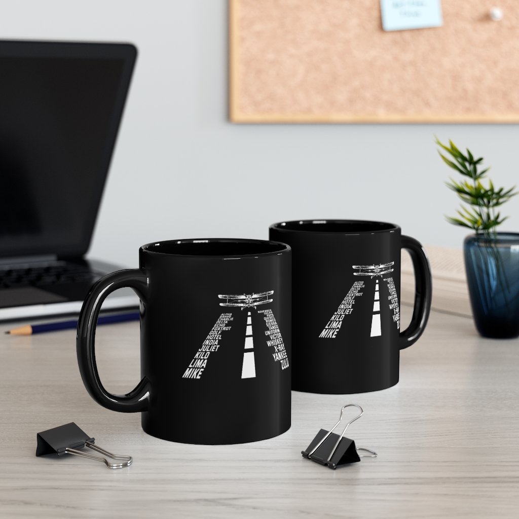 AVIATION RUNNING DESIGNED - MUG Printify