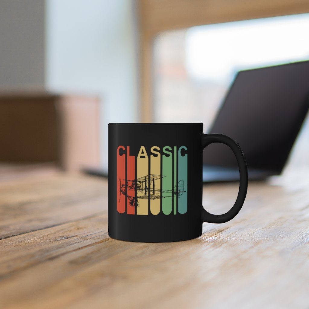 AVIATION  CLASSIC  DESIGNED- MUG Printify