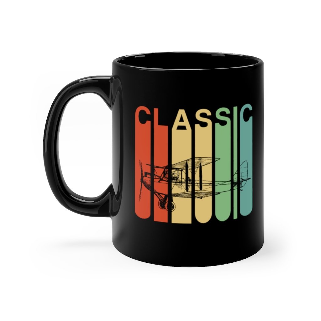 AVIATION  CLASSIC  DESIGNED- MUG Printify