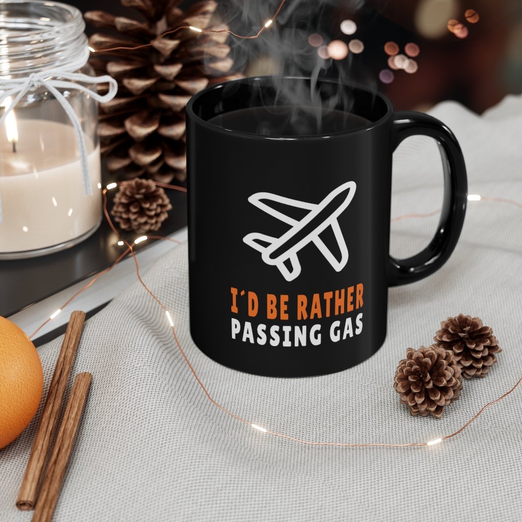 I D  BE RATHER PASSING GAS DESIGNED- MUG Printify