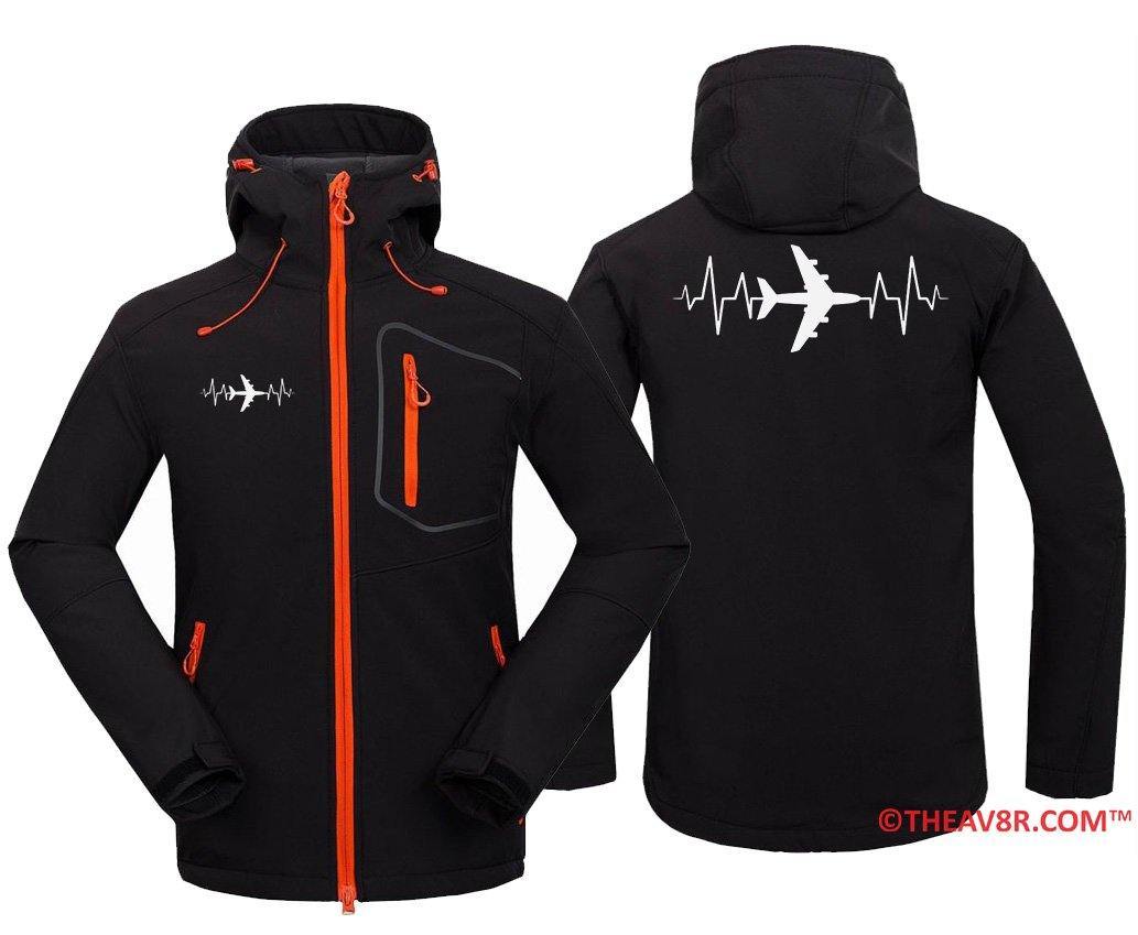 AVIATION HEARTBEAT DESIGNED HOODIE THE AV8R