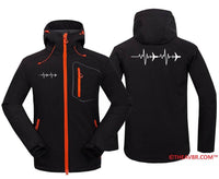 Thumbnail for AVIATION HEARTBEAT DESIGNED HOODIE THE AV8R