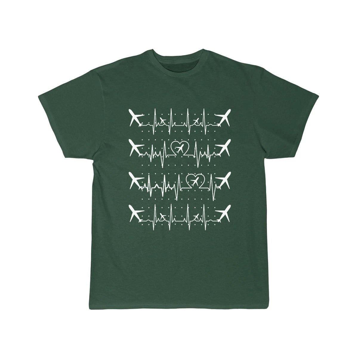 AVIATION HEARTBEAT DESIGNED T SHIRT THE AV8R