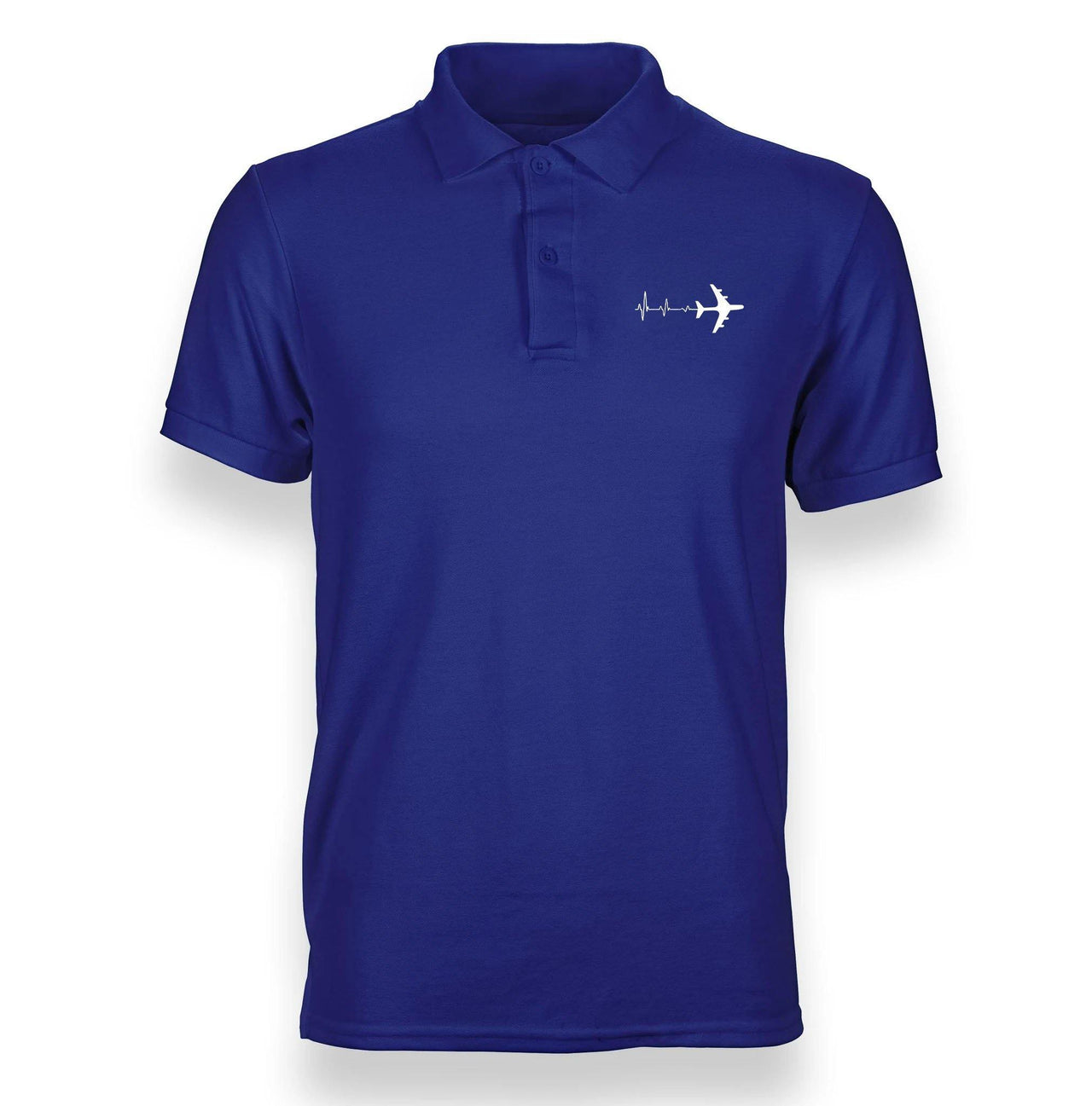 AVIATION HEARTBEAT  POLO SHIRT THE AV8R