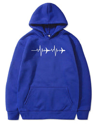 Thumbnail for AVIATION HEARTBEAT PULLOVER THE AV8R