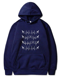 Thumbnail for AVIATION HEARTBEAT PULLOVER THE AV8R