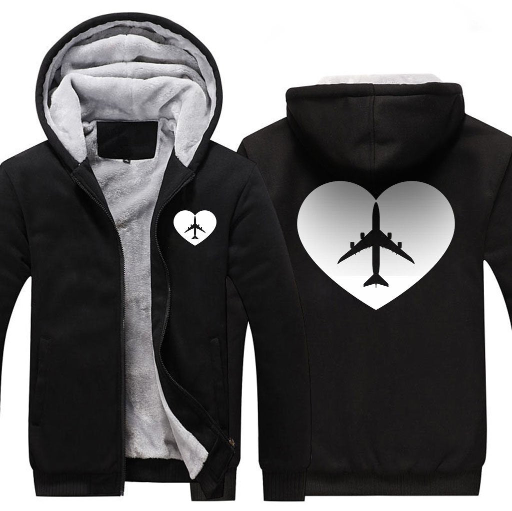 AVIATION LOVER ZIPPER SWEATER THE AV8R