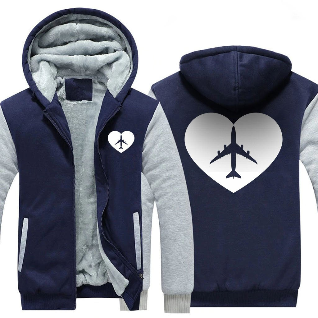 AVIATION LOVER ZIPPER SWEATER THE AV8R