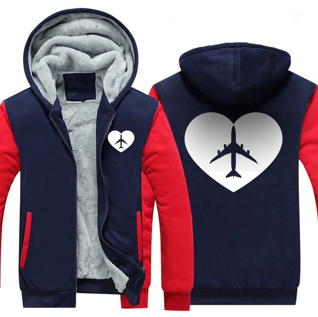 AVIATION LOVER ZIPPER SWEATER THE AV8R