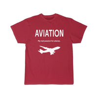 Thumbnail for AVIATION MY REAL PASSION FOR PLANES T SHIRT THE AV8R