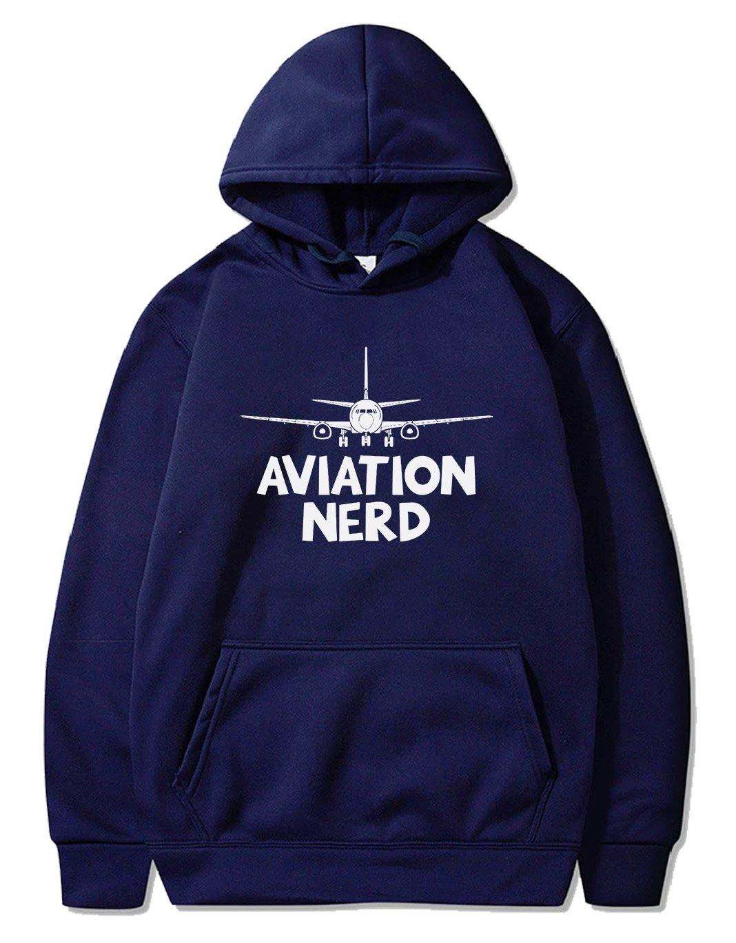 AVIATION NERD PULLOVER THE AV8R