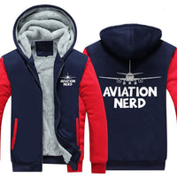 Thumbnail for AVIATION NERD ZIPPER SWEATER THE AV8R