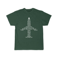 Thumbnail for AVIATION PHONETIC ALPHABET DESIGNED T SHIRT THE AV8R