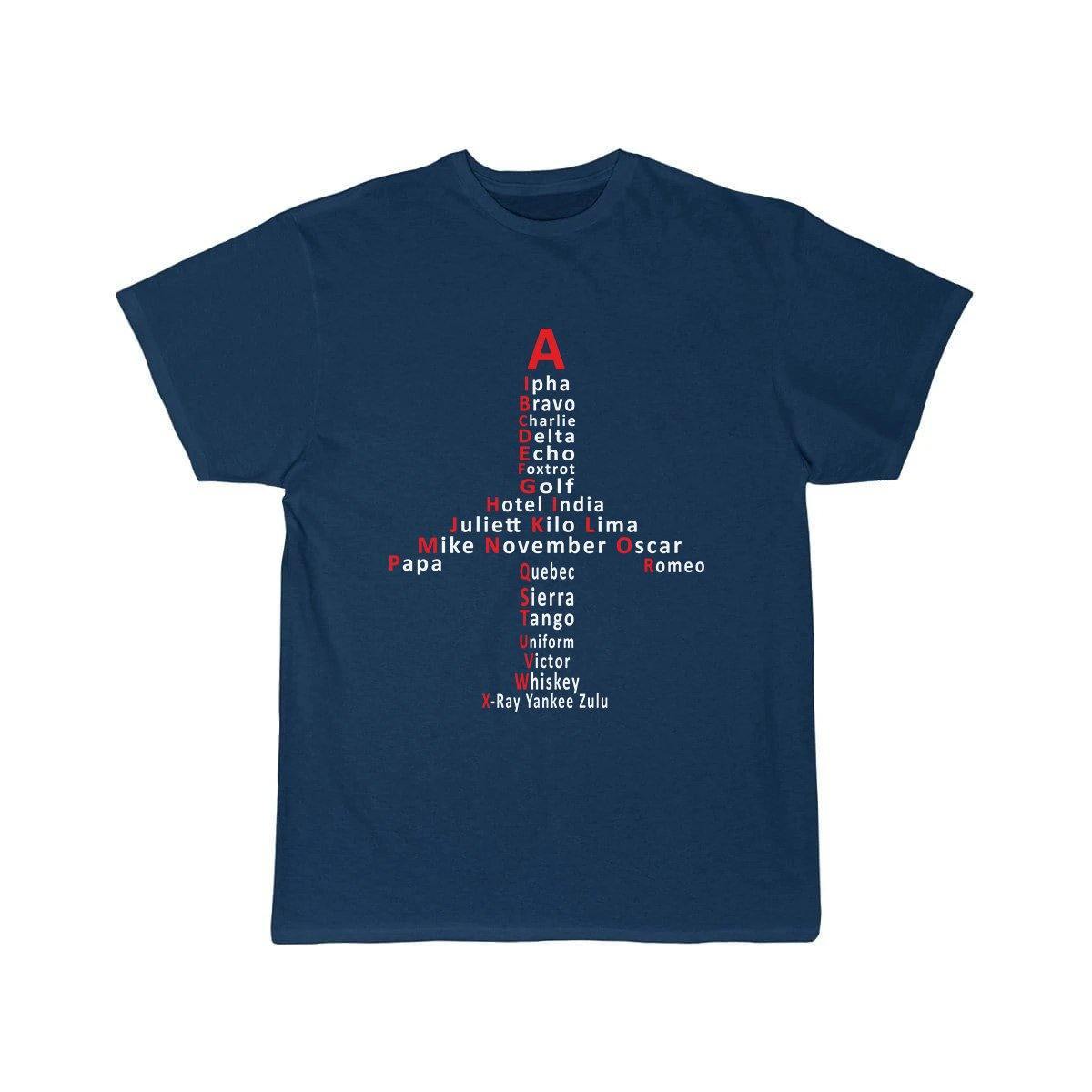 AVIATION PHONETIC ALPHABET DESIGNED T SHIRT THE AV8R