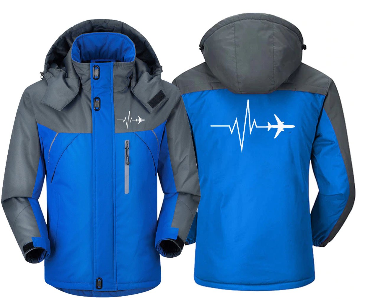 AVIATION PULSE WITH AIRPLANE WINTER JACKET