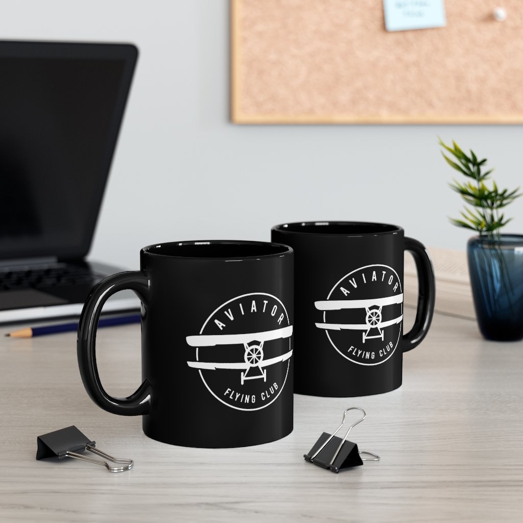 AVIATOR FLYING CLUB DESIGNED - MUG Printify